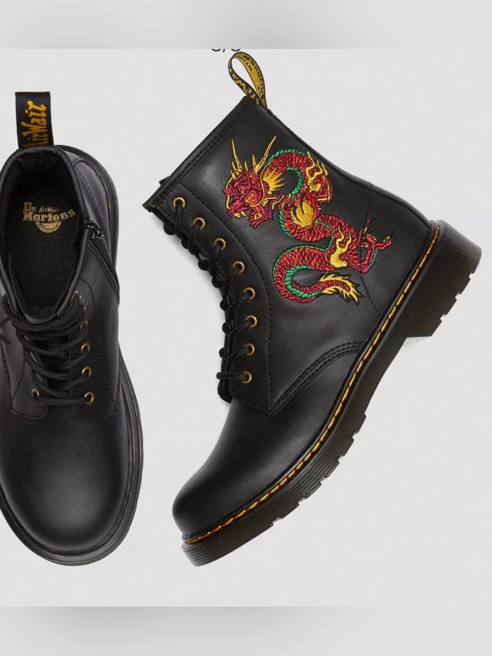 Dr. Martens 1460 Dragon Embroidered Boots